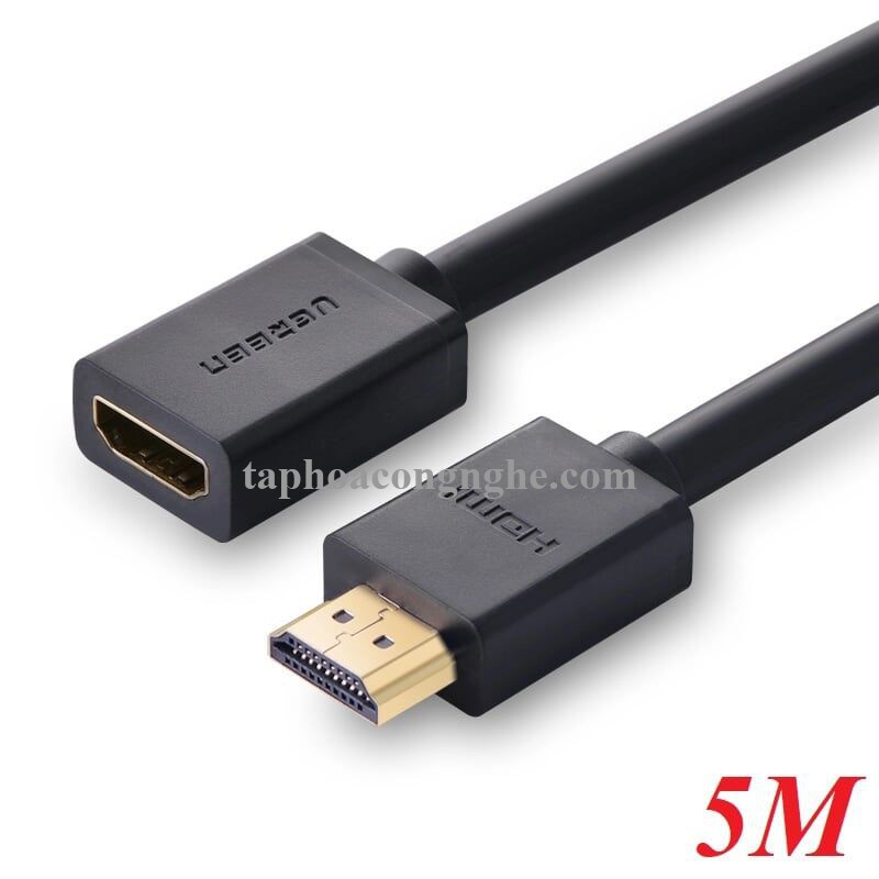 Ugreen 10146 5M màu Đen Cáp tín hiệu HDMI nối dài hỗ trợ 4K x 2K HD107 30010146